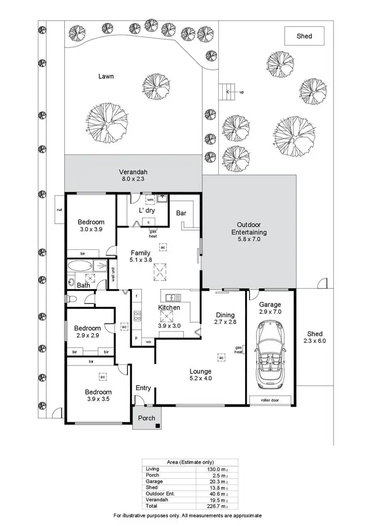 Floorplan of Homely house listing, 23 Noritake Road, Modbury Heights SA 5092