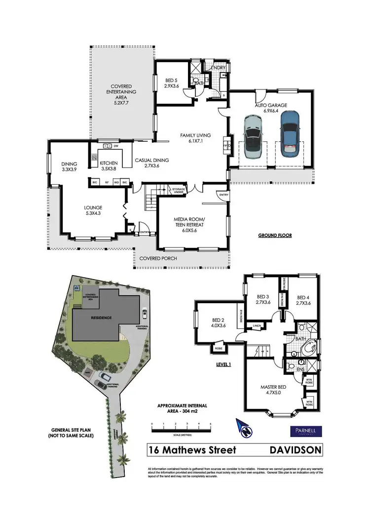 Floorplan of Homely house listing, 16 Mathews Street, Davidson NSW 2085