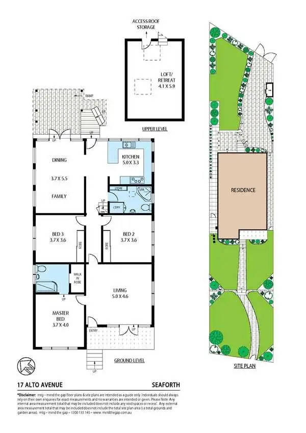 Floorplan of Homely house listing, 17 Alto Avenue, Seaforth NSW 2092