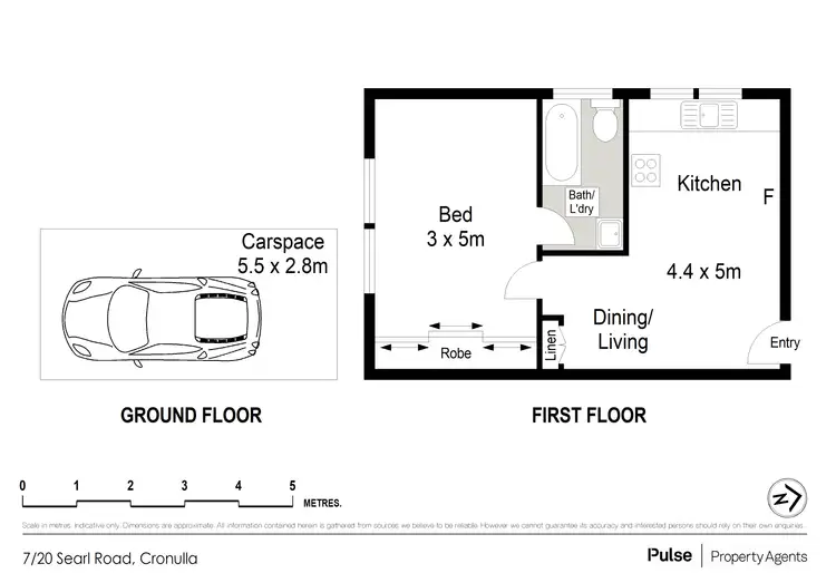 Floorplan of Homely apartment listing, 7/20 Searl Road, Cronulla NSW 2230
