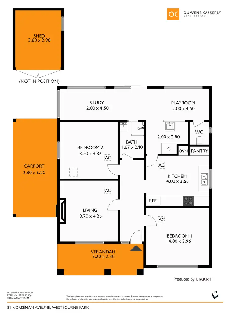 Floorplan of Homely house listing, 31 Norseman Avenue, Westbourne Park SA 5041
