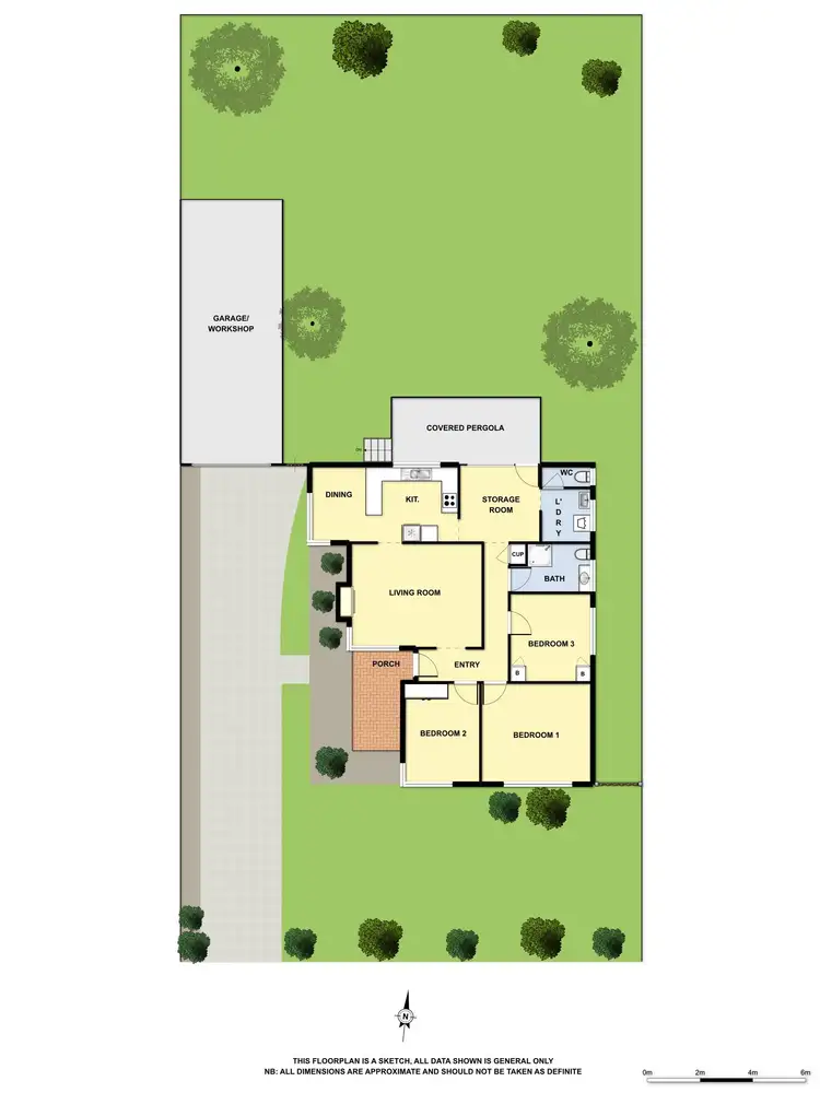 Floorplan of Homely house listing, 5 Norwich Street, Boronia VIC 3155