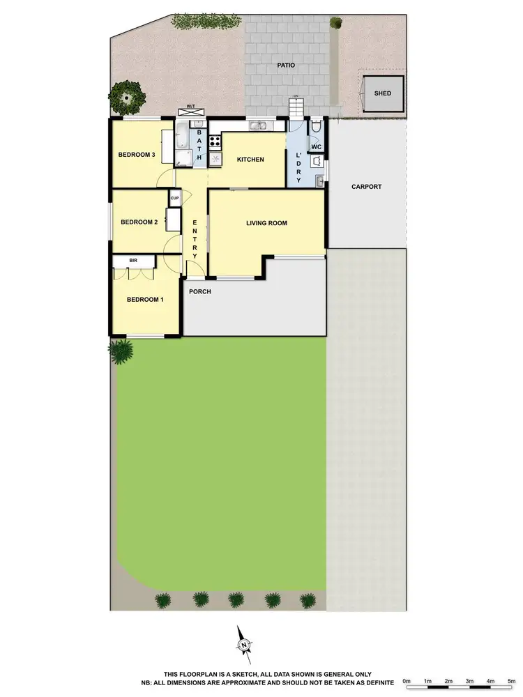 Floorplan of Homely unit listing, 36 Bateman Street, Wantirna VIC 3152