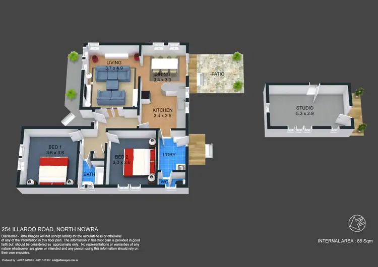 Floorplan of Homely house listing, 254 Illaroo Road, North Nowra NSW 2541
