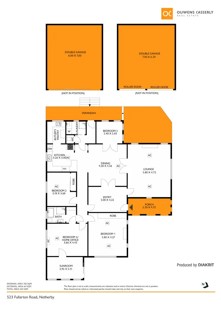 Floorplan of Homely house listing, 523 Fullarton Road, Netherby SA 5062
