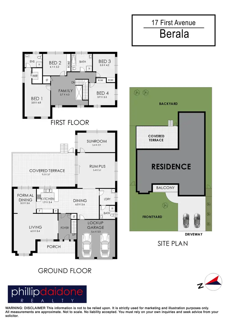 Floorplan of Homely house listing, 17 First Avenue, Berala NSW 2141