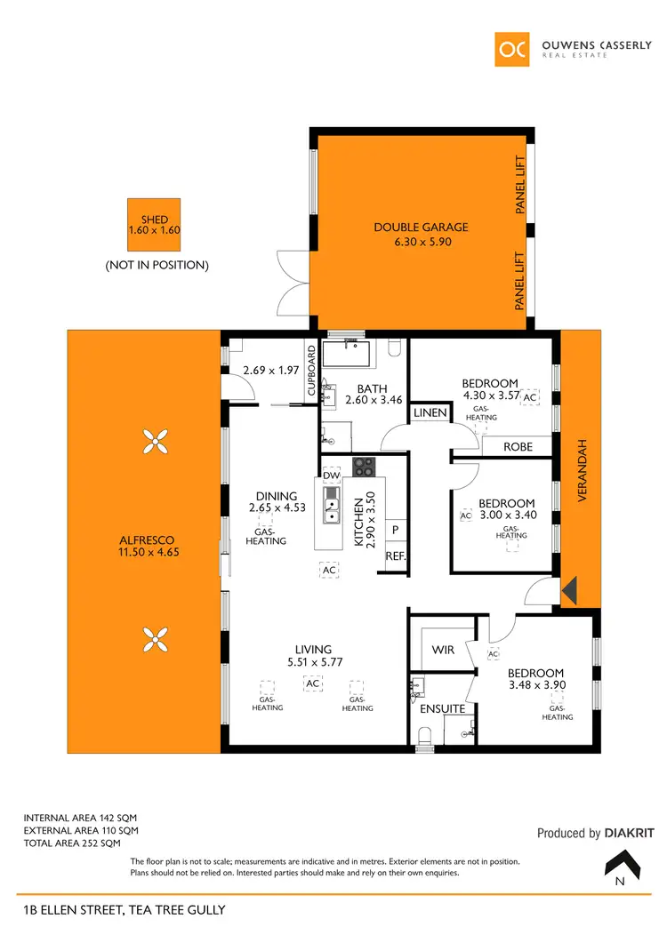 Floorplan of Homely house listing, 1b Ellen Street, Tea Tree Gully SA 5091