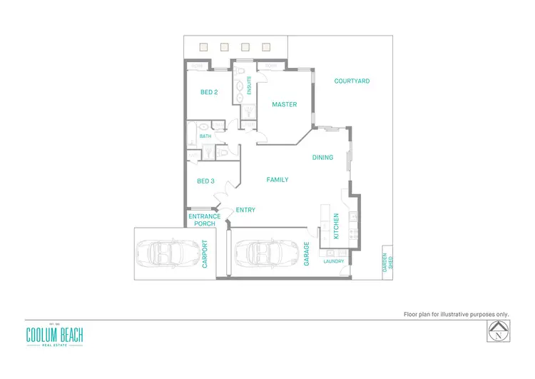 Floorplan of Homely unit listing, 3/58 Springfield Avenue, Coolum Beach QLD 4573