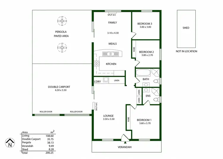 Floorplan of Homely house listing, 21 Federation Way, Nairne SA 5252