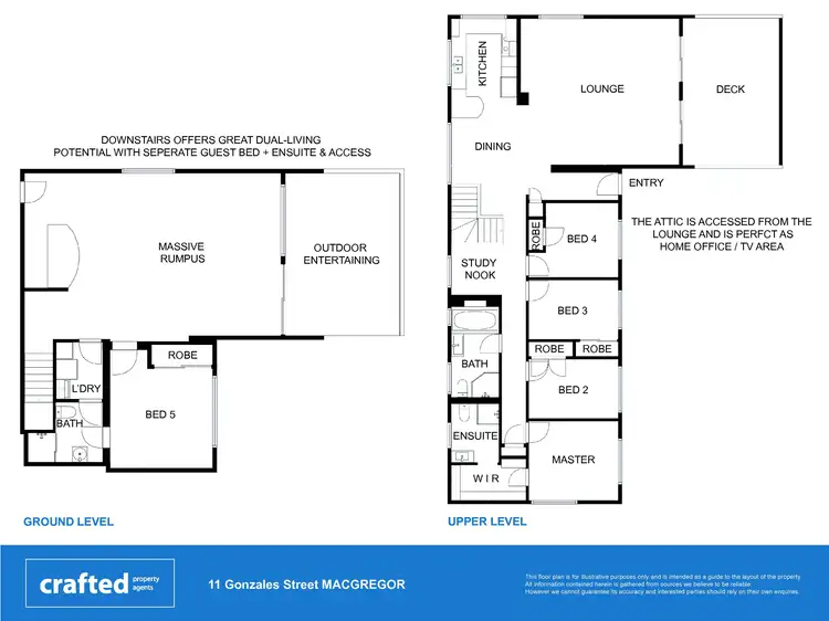 Floorplan of Homely house listing, 11 Gonzales Street, Macgregor QLD 4109