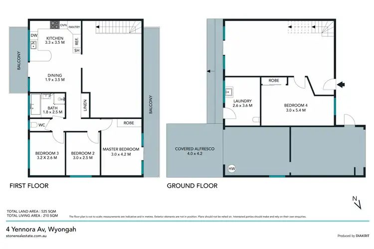 Floorplan of Homely house listing, 4 Yennora Avenue, Wyongah NSW 2259