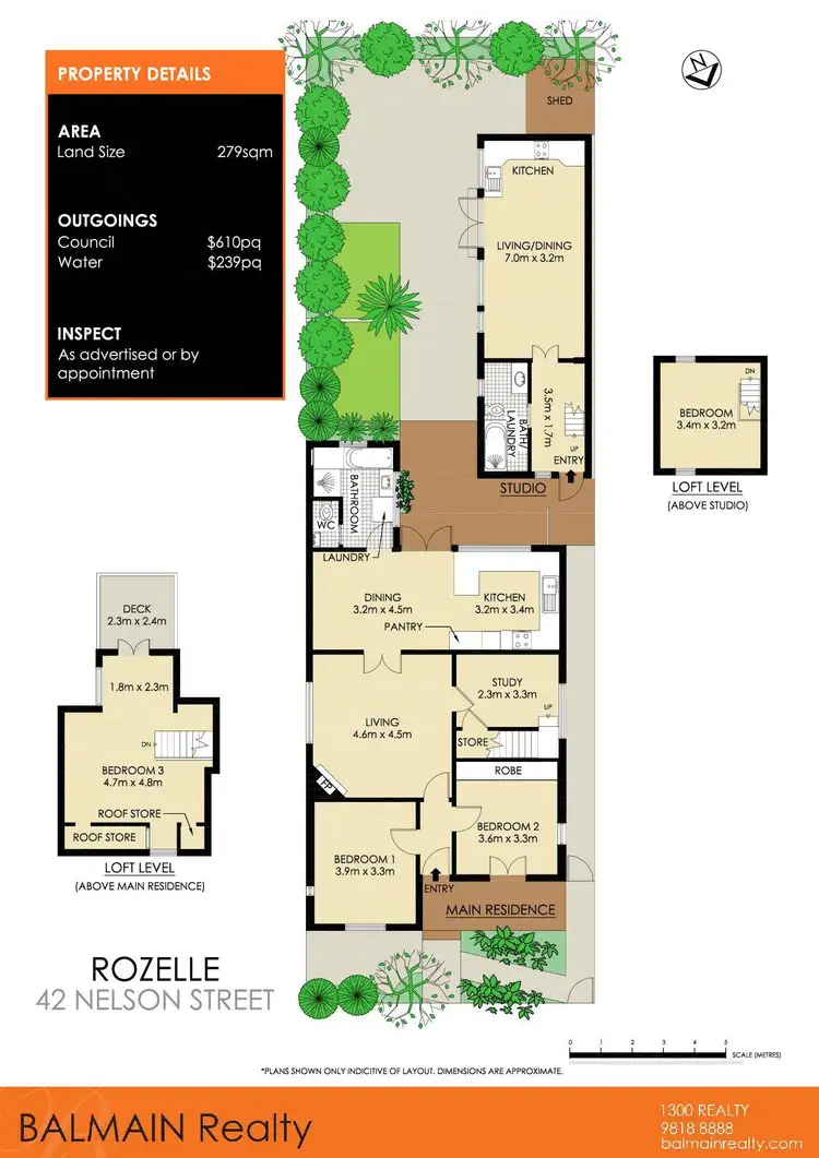 Floorplan of Homely house listing, 42 Nelson Street, Rozelle NSW 2039