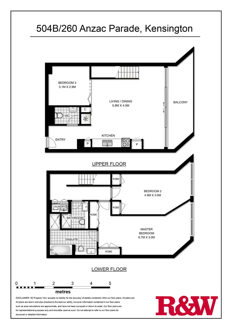 Floorplan of Homely apartment listing, 504B/260 Anzac Parade, Kensington NSW 2033
