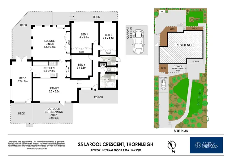 Floorplan of Homely house listing, 25 Larool Crescent, Thornleigh NSW 2120