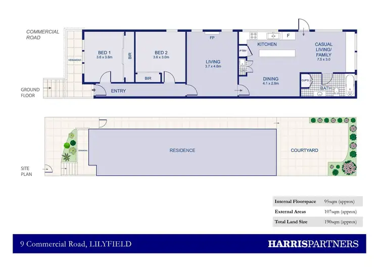 Floorplan of Homely house listing, 9 Commercial Road, Lilyfield NSW 2040