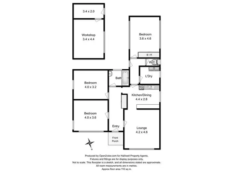 Floorplan of Homely house listing, 129 Oldaker Street, Devonport TAS 7310