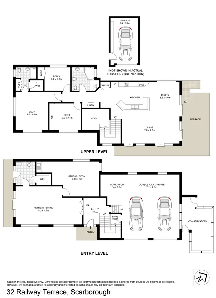 Floorplan of Homely house listing, 32 Railway Terrace, Scarborough NSW 2515