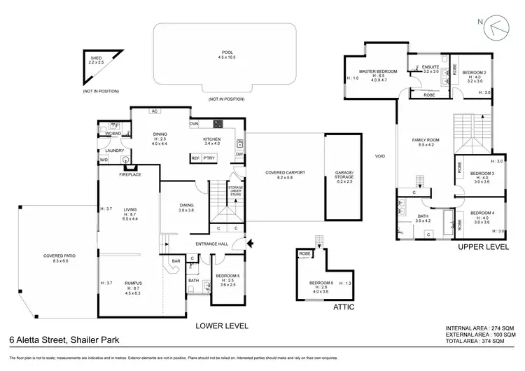 Floorplan of Homely house listing, 6 Aletta Street, Shailer Park QLD 4128