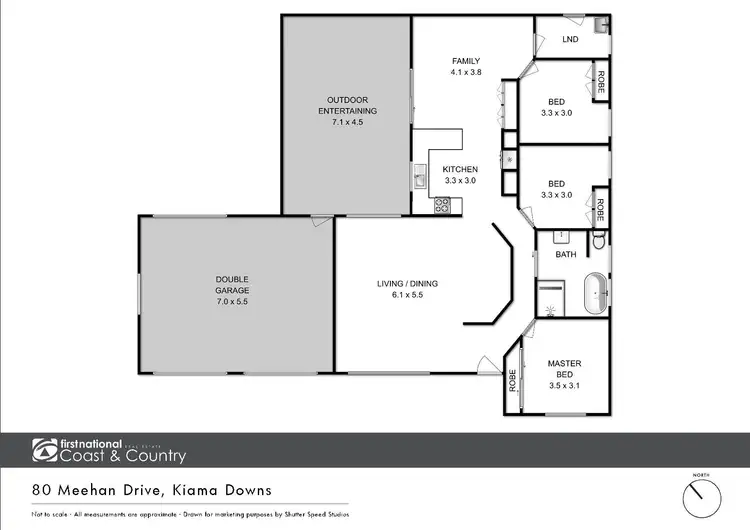 Floorplan of Homely house listing, 80 Meehan Drive, Kiama Downs NSW 2533