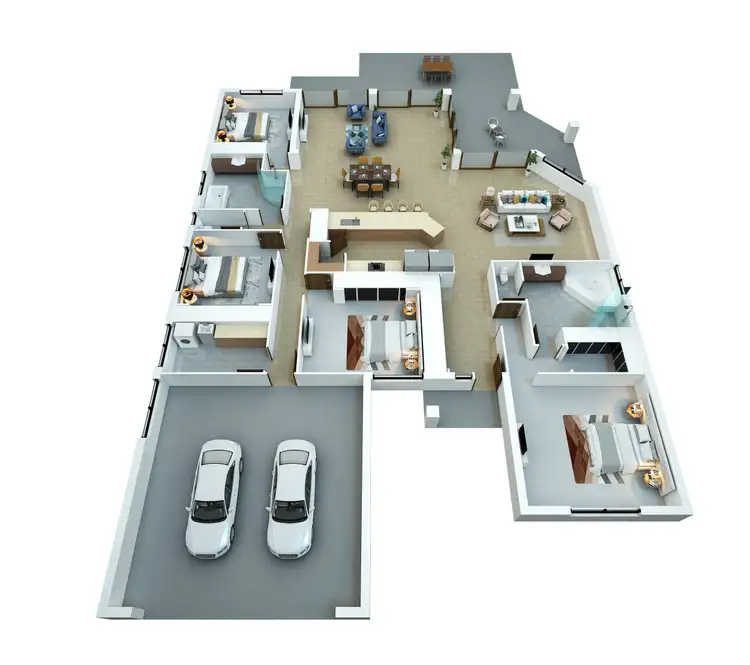 Floorplan of Homely house listing, 22 Setu Drive, Pacific Heights QLD 4703