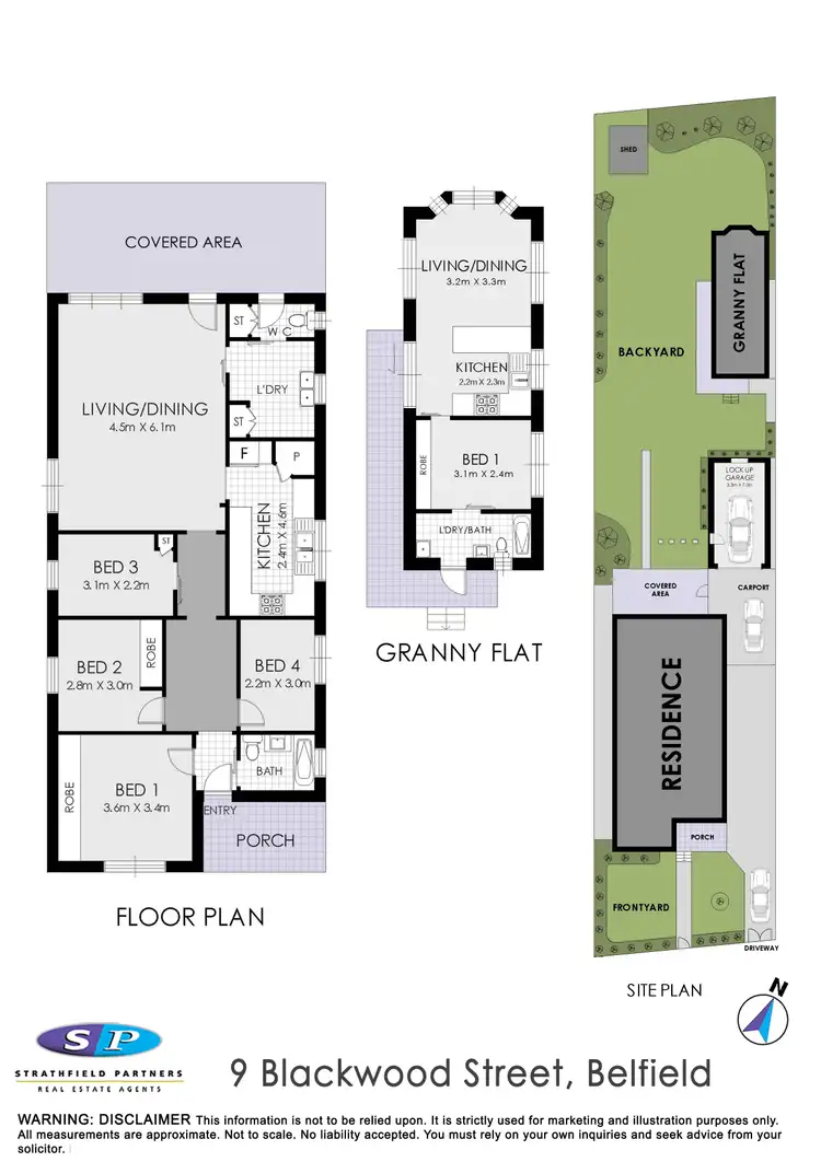 Floorplan of Homely house listing, 9 Blackwood Street, Belfield NSW 2191
