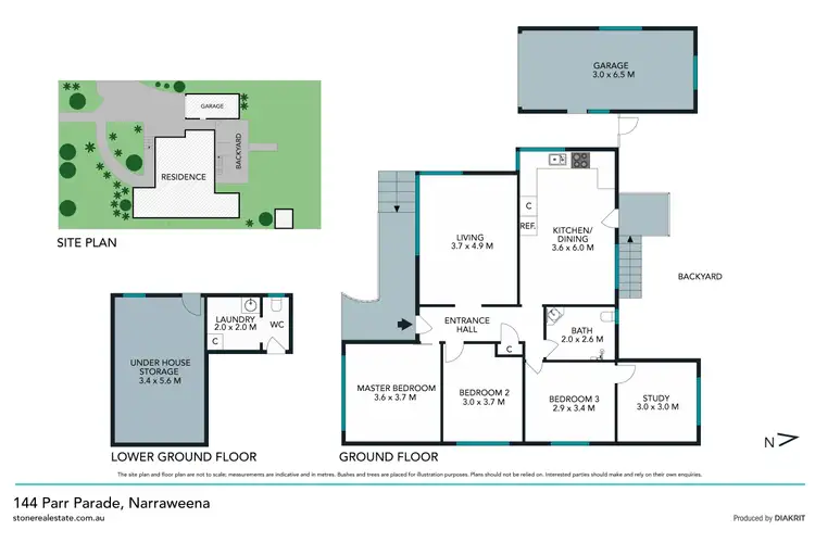 Floorplan of Homely house listing, 144 Parr Parade, Narraweena NSW 2099