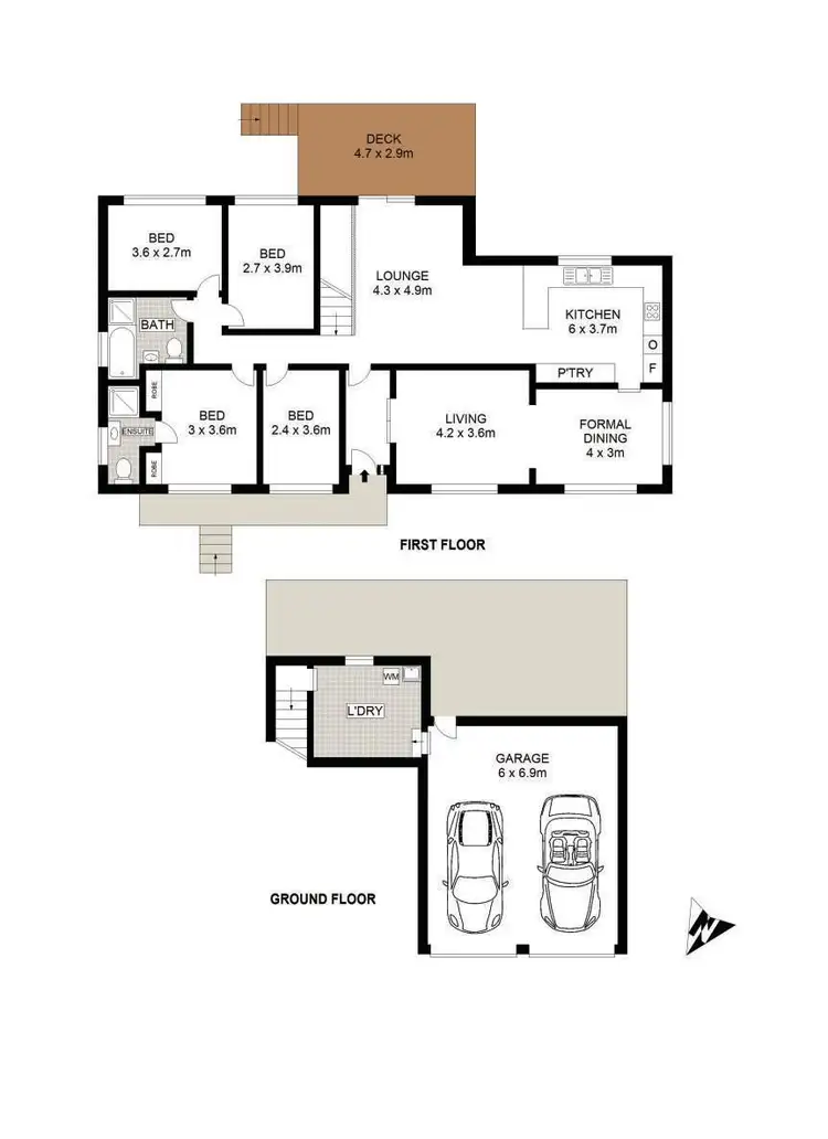 Floorplan of Homely house listing, 8 Randal Crescent, North Rocks NSW 2151