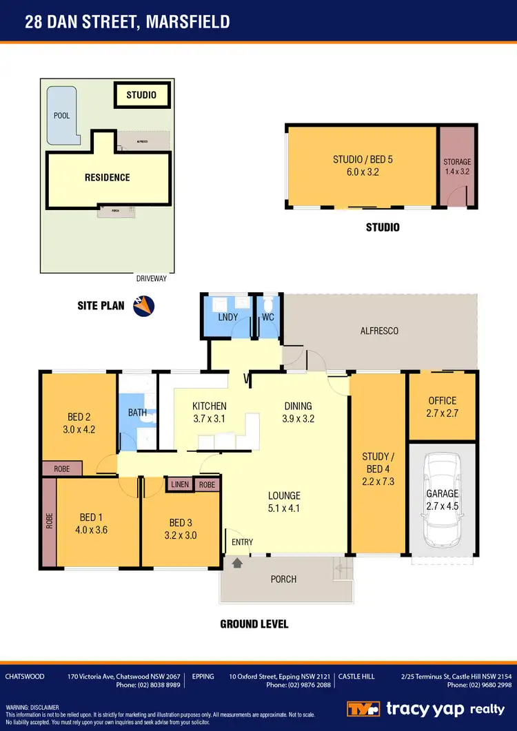 Floorplan of Homely house listing, 28 Dan Street, Marsfield NSW 2122