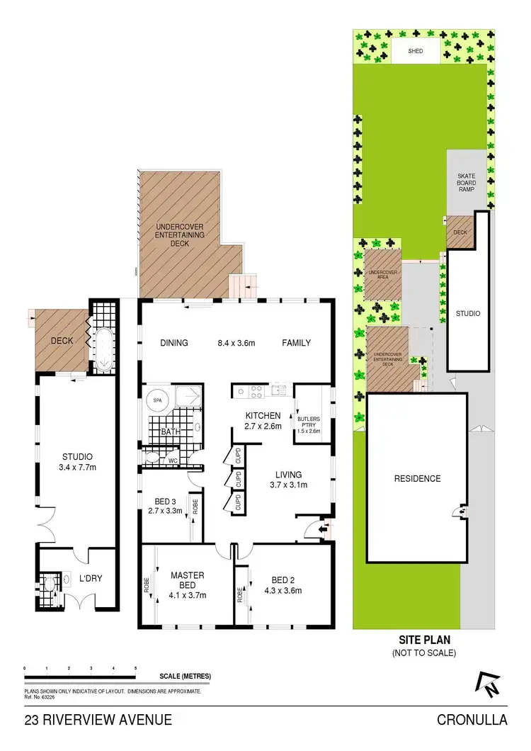 Floorplan of Homely house listing, 23 Riverview Avenue, Cronulla NSW 2230