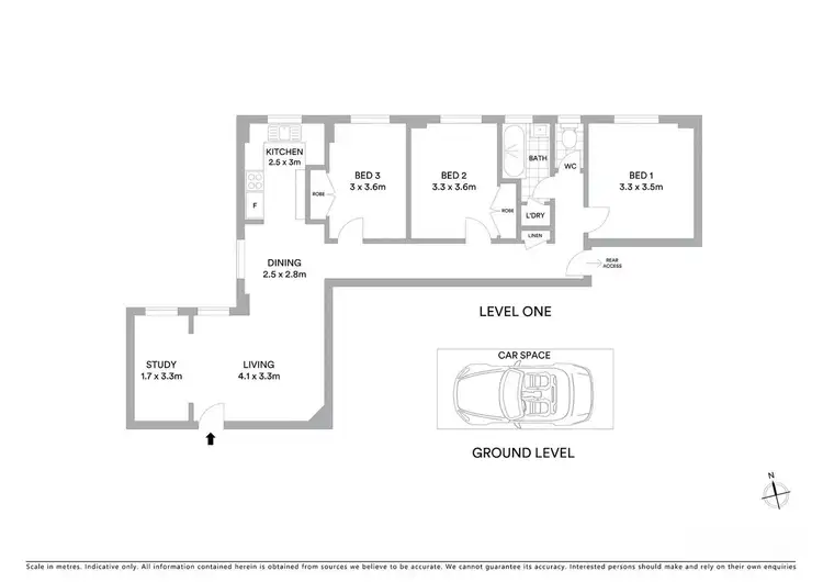Floorplan of Homely apartment listing, 15/5-11 Samuel Terry Avenue, Kensington NSW 2033
