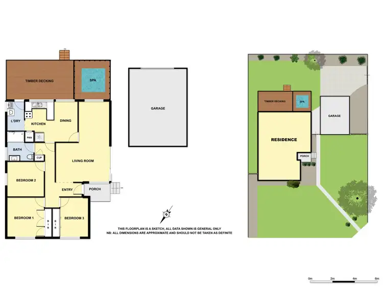 Floorplan of Homely house listing, 34 Lydford Road, Ferntree Gully VIC 3156