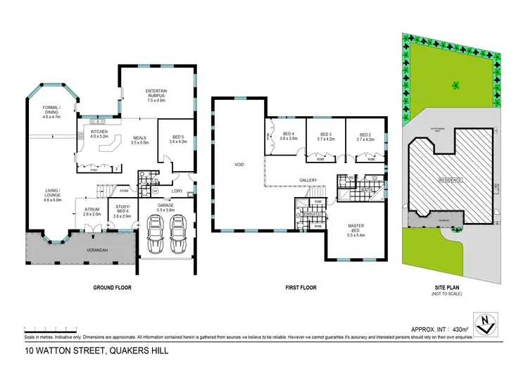 Floorplan of Homely house listing, 10 Watton Street, Quakers Hill NSW 2763