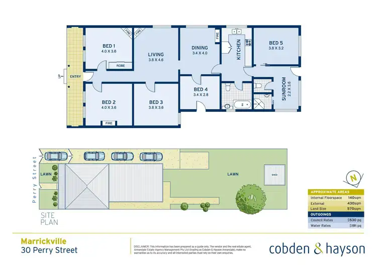 Floorplan of Homely house listing, 30 Perry Street, Marrickville NSW 2204
