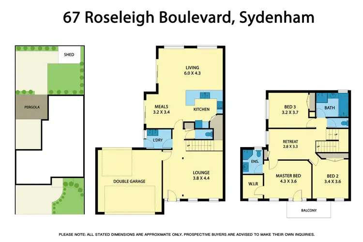 Floorplan of Homely house listing, 67 Roseleigh Boulevard, Sydenham VIC 3037