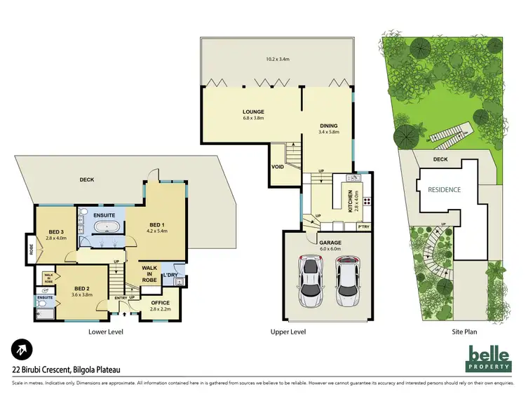 Floorplan of Homely house listing, 22 Birubi Crescent, Bilgola Plateau NSW 2107