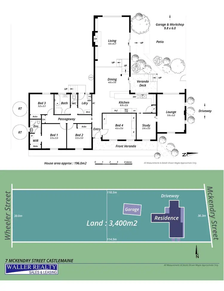 Floorplan of Homely house listing, 7 McKendry Street, Castlemaine VIC 3450
