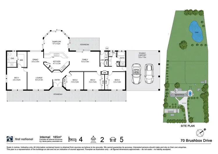 Floorplan of Homely house listing, 70 Brushbox Drive, Mullumbimby Creek NSW 2482