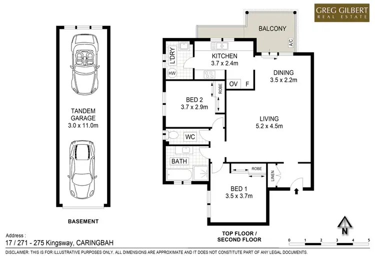 Floorplan of Homely apartment listing, 17/271-275 Kingsway, Caringbah NSW 2229