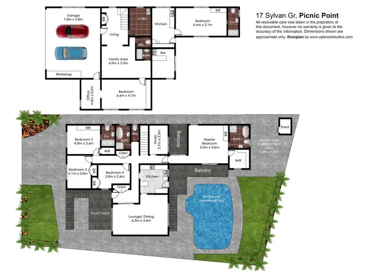 Floorplan of Homely house listing, 17 Sylvan Grove, Picnic Point NSW 2213