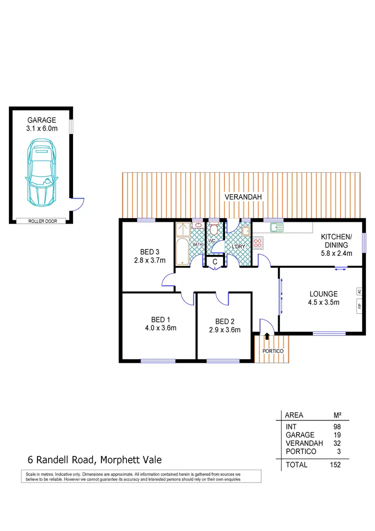 Floorplan of Homely land listing, 6 Randell Road, Morphett Vale SA 5162
