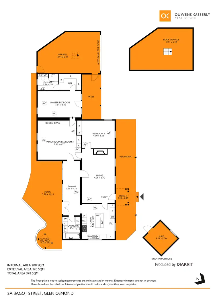 Floorplan of Homely house listing, 2A Bagot Street, Glen Osmond SA 5064