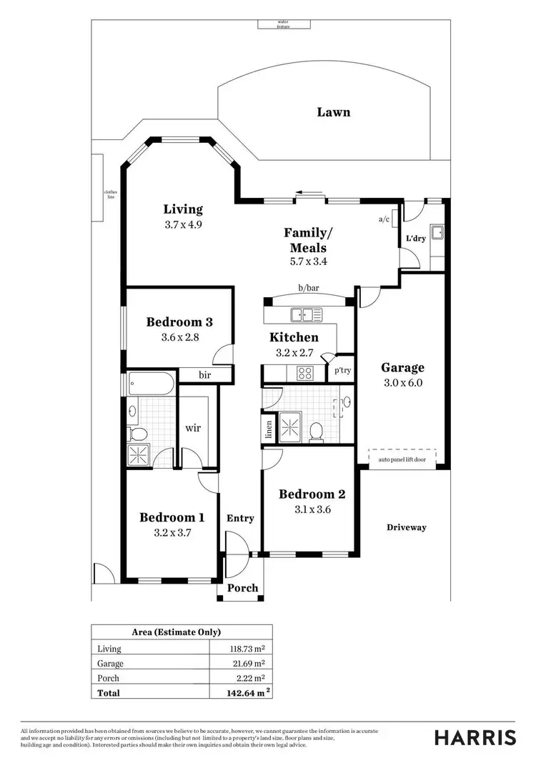 Floorplan of Homely house listing, 8/21 Acacia Avenue, Dernancourt SA 5075