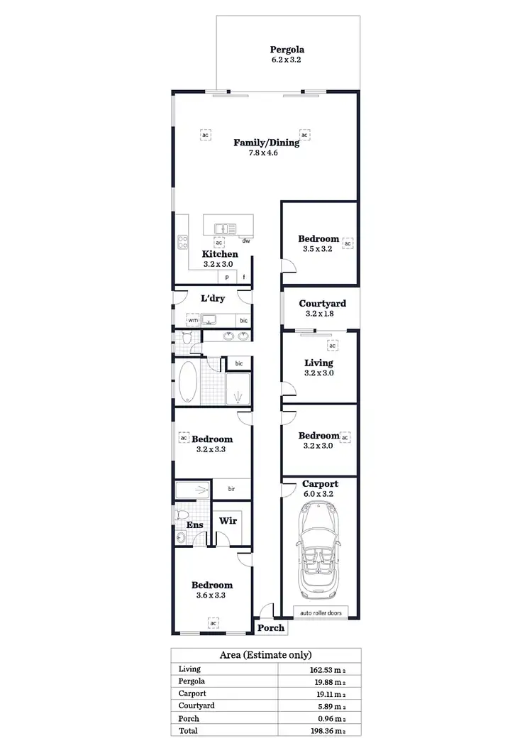 Floorplan of Homely house listing, 12b Kapoola Avenue, Felixstow SA 5070