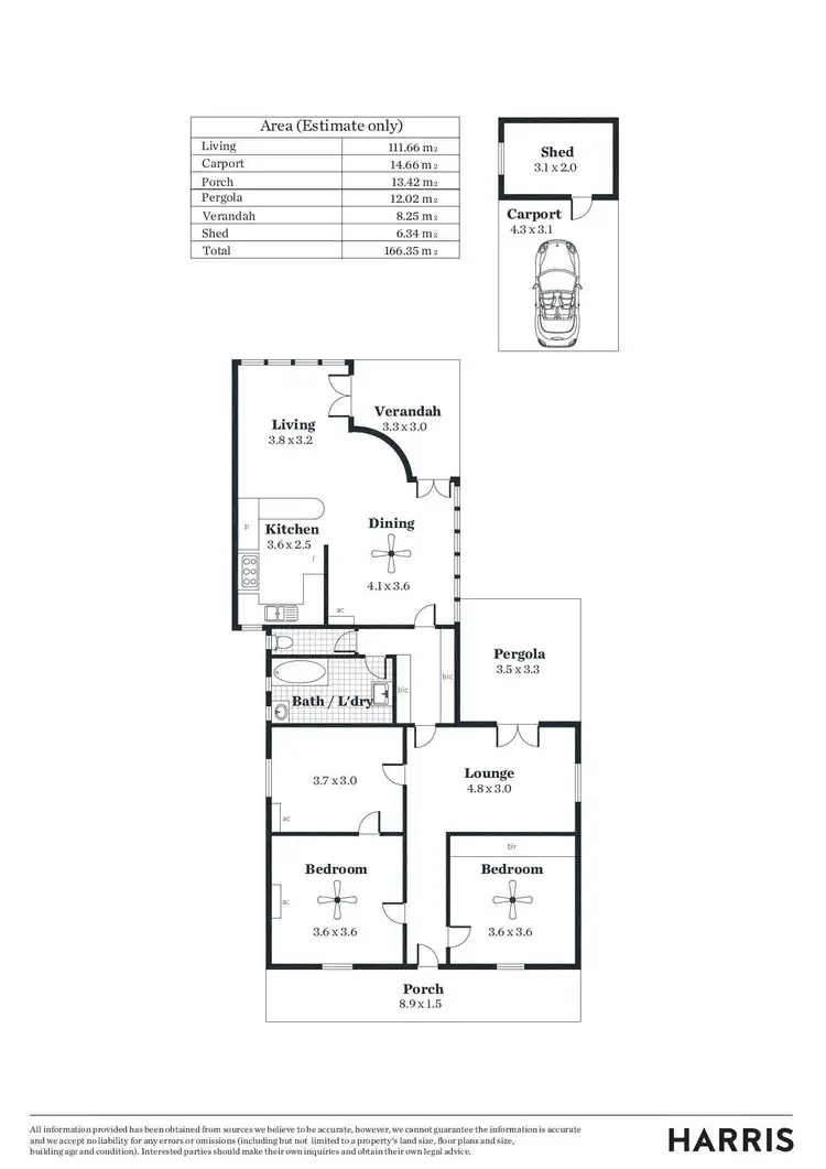 Floorplan of Homely house listing, 45 Gray Street, Norwood SA 5067