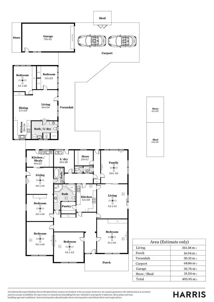 Floorplan of Homely house listing, 17 East Avenue, Millswood SA 5034