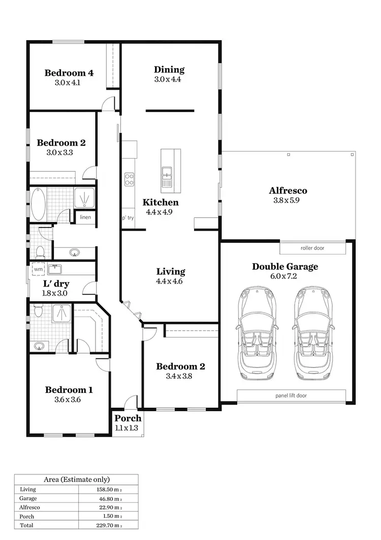 Floorplan of Homely house listing, 7 Bunker Court, Port Hughes SA 5558