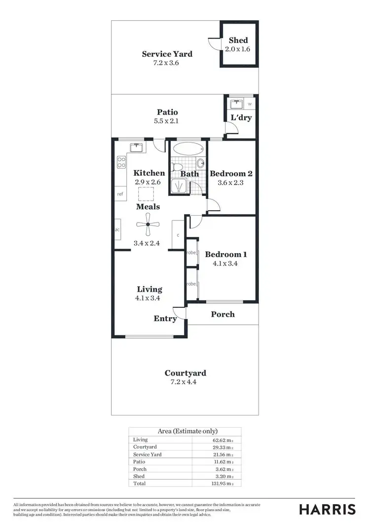 Floorplan of Homely unit listing, 5/286 Montacute Road, Rostrevor SA 5073