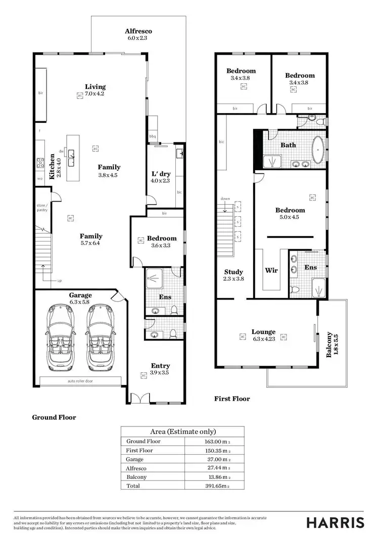 Floorplan of Homely house listing, 5a Ferris Avenue, Somerton Park SA 5044