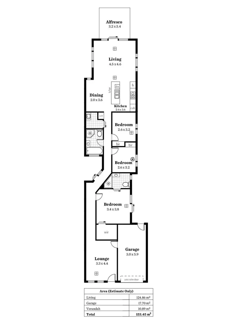 Floorplan of Homely house listing, 43a Austral Terrace, Morphettville SA 5043