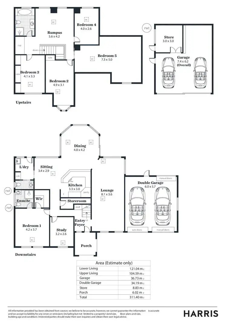 Floorplan of Homely house listing, 15 Captain Place, Sheidow Park SA 5158